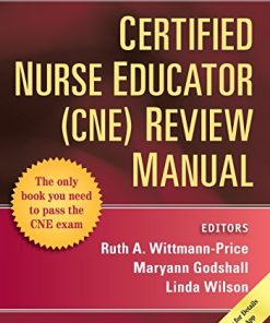 Certified Nurse Educator (CNE) Review Manual, Third Edition (PDF)