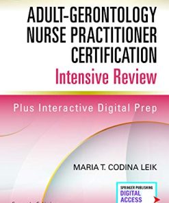 Adult-Gerontology Nurse Practitioner Certification Intensive Review, Fourth Edition (PDF)