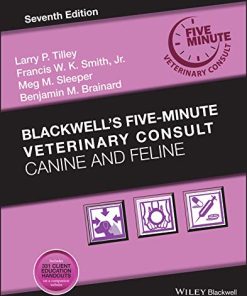 Blackwell’s Five-Minute Veterinary Consult: Canine and Feline, 7th Edition (PDF)