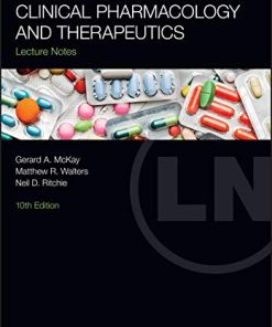 Clinical Pharmacology and Therapeutics (Lecture Notes), 10th Edition (PDF)