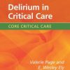 Delirium in Critical Care