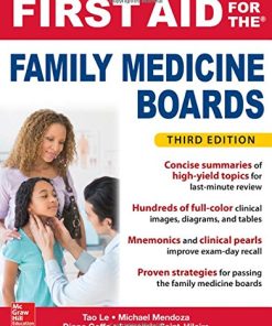 First Aid for the Family Medicine Boards, Third Edition (PDF)