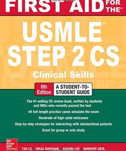 First Aid for the USMLE Step 2 CS, Sixth Edition (PDF)