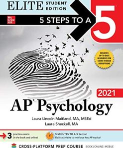 5 Steps to a 5: AP Psychology 2021 Elite Student Edition (5 Steps to a 5 Ap Psychology Elite) (PDF)