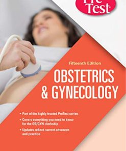 PreTest Obstetrics & Gynecology, Fifteenth Edition (PDF)