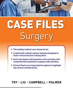 Case Files Surgery, Sixth Edition (High Quality PDF)