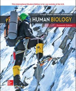 Human Biology, 16th Edition (Mader) (PDF)