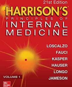 Harrison’s Principles of Internal Medicine, 21st edition (Vol.1 & Vol.2) (PDF Book+Supplementary Videos & Chapters)