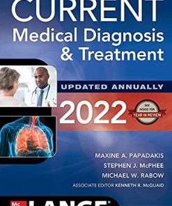 CURRENT Medical Diagnosis and Treatment 2022 (PDF)