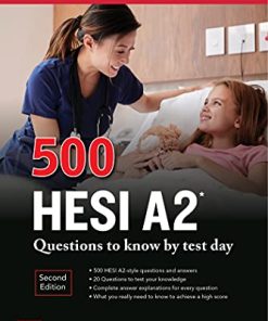 500 HESI A2 Questions to Know by Test Day, Second Edition (McGraw Hill’s 500 Questions) (EPUB)