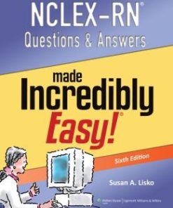 NCLEX-RN Questions and Answers Made Incredibly Easy, 6th Edition (EPUB)