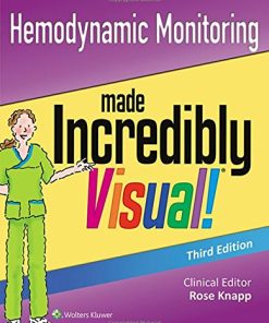 Hemodynamic Monitoring Made Incredibly Visual (Incredibly Easy! Series), 3rd Edition (PDF)