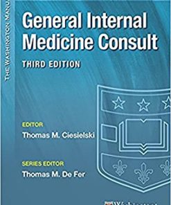 Washington Manual® General Internal Medicine Consult, 3rd Edition (The Washington Manual Subspecialty Consult Series) (PDF)