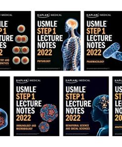 USMLE Step 1 Lecture Notes 2022: 7-Book Set (USMLE Prep) (High Quality Image PDF)