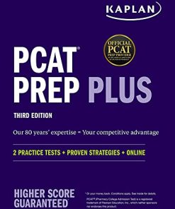 PCAT Prep Plus: 2 Practice Tests + Proven Strategies + Online, 3rd Edition (Kaplan Test Prep) (EPUB + Converted PDF)