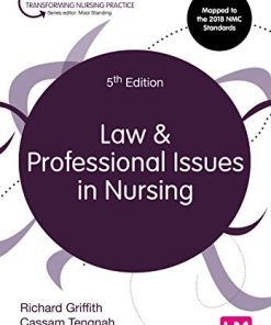 Law and Professional Issues in Nursing, 5th Edition (Transforming Nursing Practice Series) (PDF)