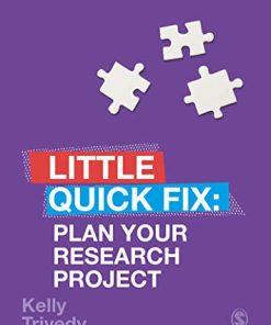 Plan Your Research Project: Little Quick Fix (PDF)