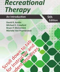 Recreational Therapy: An Introduction 5e (PDF)