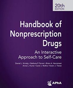 Handbook of Nonprescription Drugs: An Interactive Approach to Self-Care, 20th Edition (Converted PDF)