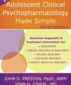 Child and Adolescent Clinical Psychopharmacology Made Simple, 3rd Edition