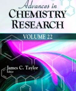 Advances in Chemistry Research. Volume 22