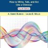 Professional Communication in Speech-Language Pathology: How to Write, Talk, and Act Like a Clinician, Fourth Edition (PDF)