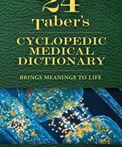 Taber’s Cyclopedic Medical Dictionary, 24th Edition (PDF)