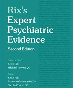 Rix’s Expert Psychiatric Evidence 2nd Edition (PDF)