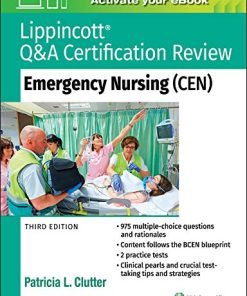 Lippincott Q&A Certification Review: Emergency Nursing (CEN), 3rd Edition (EPUB)