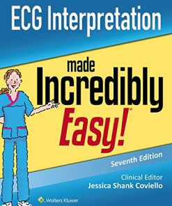 ECG Interpretation Made Incredibly Easy (Incredibly Easy! Series®), 7th Edition (EPUB)