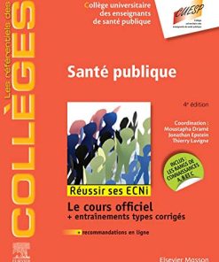 Santé publique: Réussir les ECNi (les référentiels des collèges) (French Edition) (PDF)