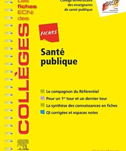 Fiches Santé publique: Les fiches ECNi et QI des Collèges (Les fiches ECNi des Collèges) (PDF)