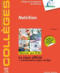 Nutrition: Réussir les ECNi (les référentiels des collèges) (French Edition) (EPUB)