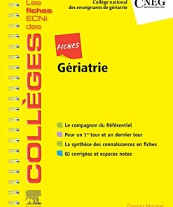 Fiches Gériatrie: Les fiches ECNi et QI des Collèges (Les fiches ECNi des Collèges) (French Edition) (PDF)