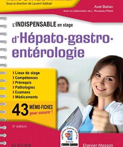 L’indispensable en stage d’hépato-gastro-entérologie, 3e (PDF)