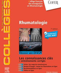 Rhumatologie: Réussir son DFASM – Connaissances clés (les référentiels des collèges) (French Edition) (PDF)