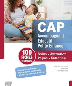 Fiches techniques CAP Accompagnant éducatif petite enfance: Soins, animation, repas, entretien (PDF)