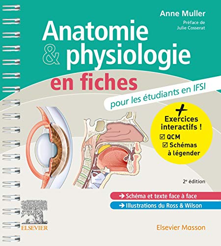 Anatomie et physiologie en fiches pour les étudiants en IFSI: Avec un site Internet d’entraînements interactifs, 2e (PDF) Anatomie et physiologie en fiches pour les étudiants en IFSI: Avec un site Internet d’entraînements interactifs, 2e (PDF)