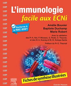 L’immunologie facile aux ECNi: Fiches de synthèse illustrées (PDF)