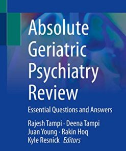 Absolute Geriatric Psychiatry Review: Essential Questions and Answers (PDF)