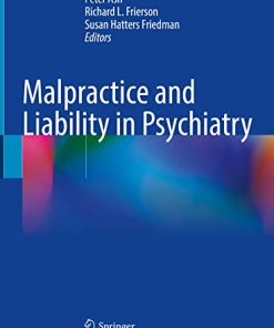 Malpractice and Liability in Psychiatry (PDF)