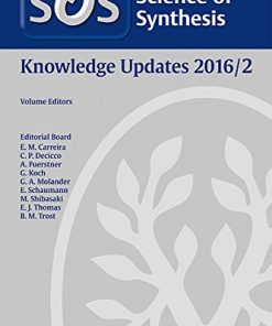 Science of Synthesis Knowledge Updates: 2016/2 (PDF)