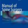 Manual of Spine Surgery (PDF)