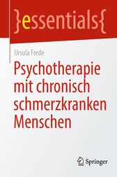 Psychotherapie mit chronisch schmerzkranken Menschen (EPUB)