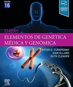 Emery. Elementos de genética médica y genómica, 16th edition (PDF)