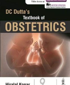 DC Dutta’s Textbook of Obstetrics: Including Perinatology and Contraception, 9th Edition (PDF)