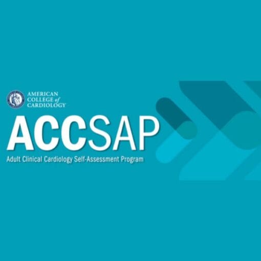 ACCSAP – Adult Clinical Cardiology Self-Assessment Program 2021 (Complete Q&A, Videos, Audios, Books and Slides)