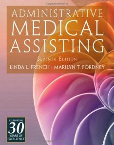 Administrative Medical Assisting, 7th Edition