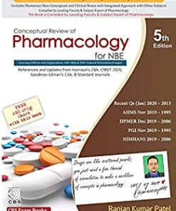 Conceptual Review of Pharmacology for NBE, 5th Edition (PDF)