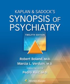 Kaplan & Sadock’s Synopsis of Psychiatry, 12th edition (ePub+Converted PDF)